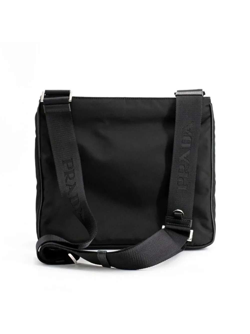 Prada Shoulder Bag Re-Nylon Saffiano Leather